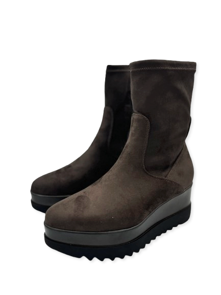 Stivaletto Lorenzo Mari clea08 moro A25 - LORENZO MARI - Faraldo